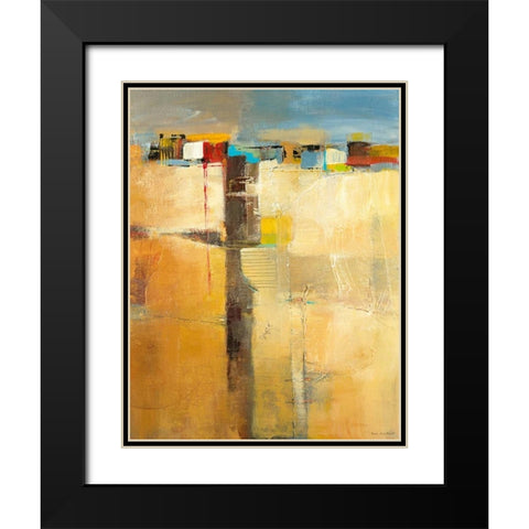 Siesta I Black Modern Wood Framed Art Print with Double Matting by Danckaert, Bea