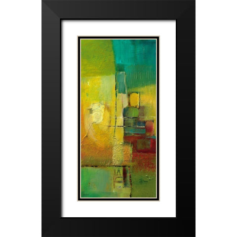 Springtime II Black Modern Wood Framed Art Print with Double Matting by Danckaert, Bea