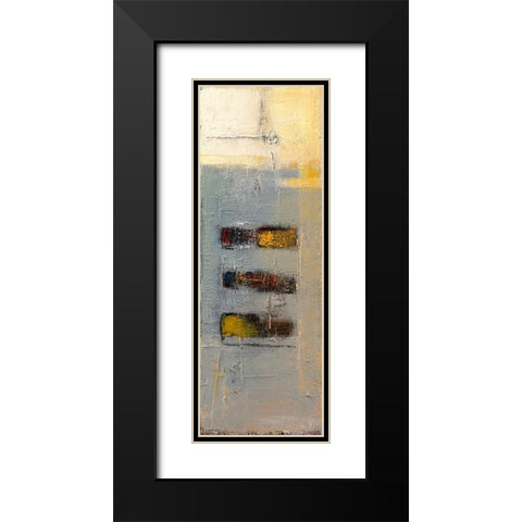 beeing there Black Modern Wood Framed Art Print with Double Matting by Danckaert, Bea