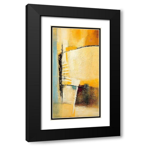 Bridge across 1 Black Modern Wood Framed Art Print with Double Matting by Danckaert, Bea