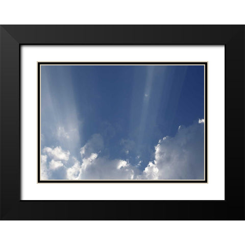 Hoffnung 1 Black Modern Wood Framed Art Print with Double Matting by Paprotny, Bogdan