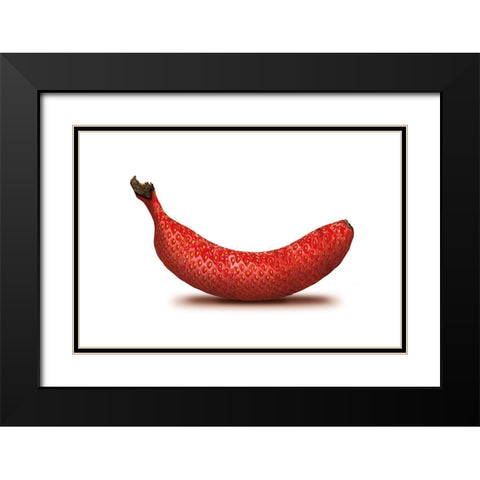 Erdbane Black Modern Wood Framed Art Print with Double Matting by Broszius, Michael