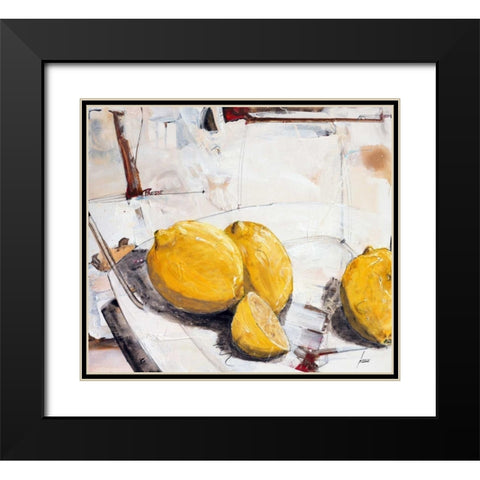 Zitruspresse Black Modern Wood Framed Art Print with Double Matting by Mayer, Norbert