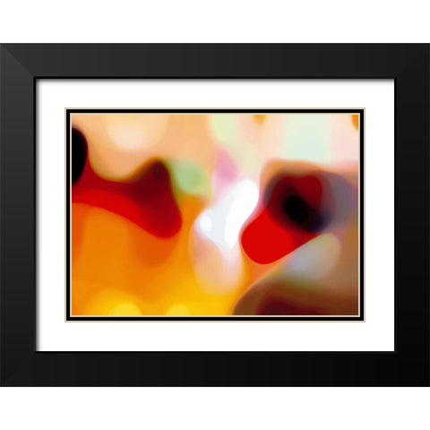 Evolution 10 Black Modern Wood Framed Art Print with Double Matting by Klipp, Ortwin