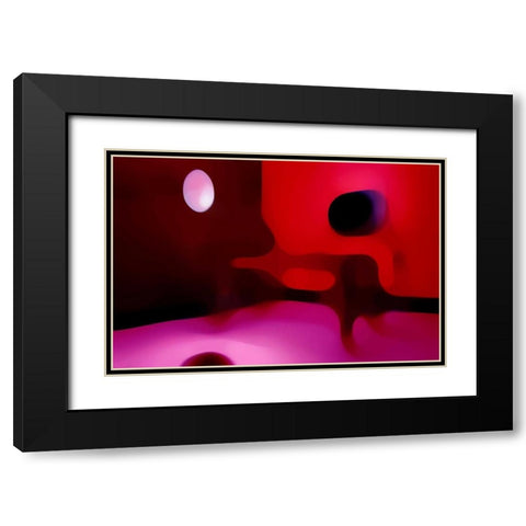 Evolution 856 Black Modern Wood Framed Art Print with Double Matting by Klipp, Ortwin