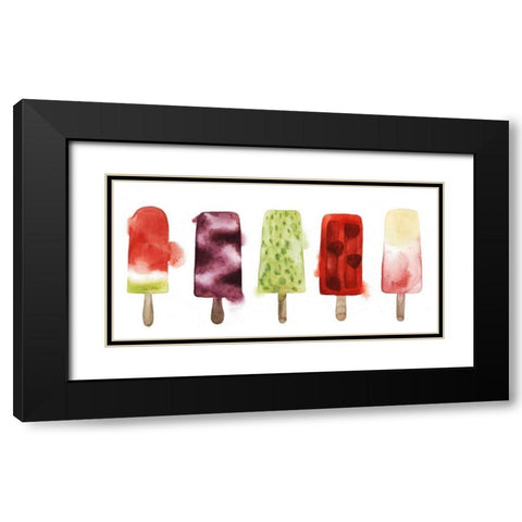 Chill Out II Black Modern Wood Framed Art Print with Double Matting by Popp, Grace