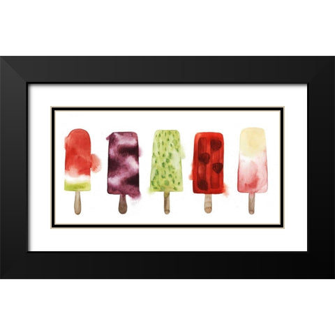 Chill Out II Black Modern Wood Framed Art Print with Double Matting by Popp, Grace