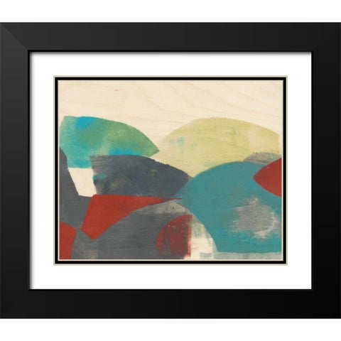 Ship Shape I Black Modern Wood Framed Art Print with Double Matting by Goldberger, Jennifer