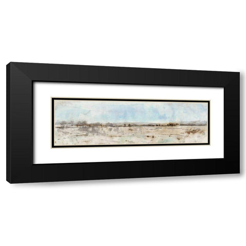 Panoramic II Black Modern Wood Framed Art Print with Double Matting by OToole, Tim