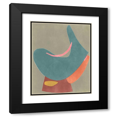 Vessel XII Black Modern Wood Framed Art Print with Double Matting by Delamater, Rob