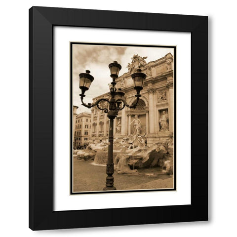 Architettura di Italia III Black Modern Wood Framed Art Print with Double Matting by Perkins, Greg