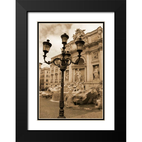 Architettura di Italia III Black Modern Wood Framed Art Print with Double Matting by Perkins, Greg