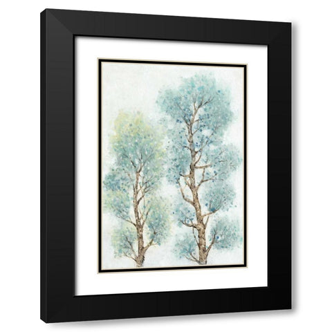 Tranquil Tree Tops II Black Modern Wood Framed Art Print with Double Matting by OToole, Tim