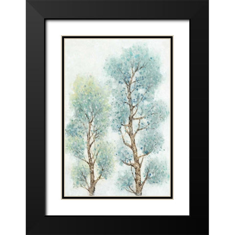 Tranquil Tree Tops II Black Modern Wood Framed Art Print with Double Matting by OToole, Tim