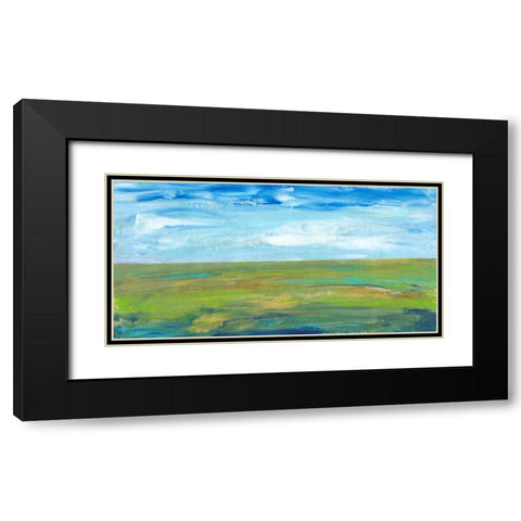Vast Land I Black Modern Wood Framed Art Print with Double Matting by OToole, Tim