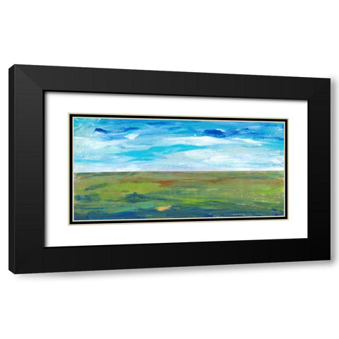 Vast Land II Black Modern Wood Framed Art Print with Double Matting by OToole, Tim