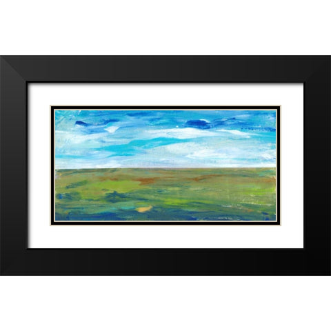 Vast Land II Black Modern Wood Framed Art Print with Double Matting by OToole, Tim