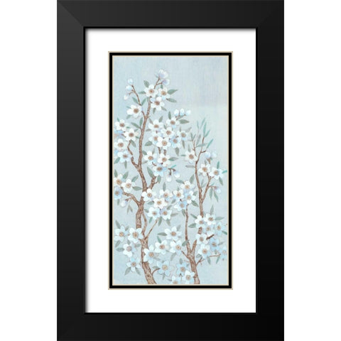 Branches of Blossoms II Black Modern Wood Framed Art Print with Double Matting by OToole, Tim