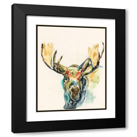 Hi Fi Wildlife I Black Modern Wood Framed Art Print with Double Matting by Goldberger, Jennifer
