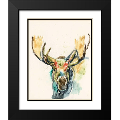 Hi Fi Wildlife I Black Modern Wood Framed Art Print with Double Matting by Goldberger, Jennifer