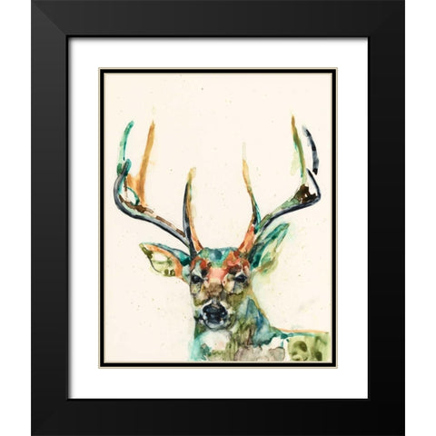 Hi Fi Wildlife II Black Modern Wood Framed Art Print with Double Matting by Goldberger, Jennifer