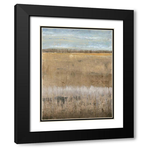 Crescendo II Black Modern Wood Framed Art Print with Double Matting by OToole, Tim