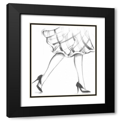Perfect Companion II Black Modern Wood Framed Art Print with Double Matting by Harper, Ethan