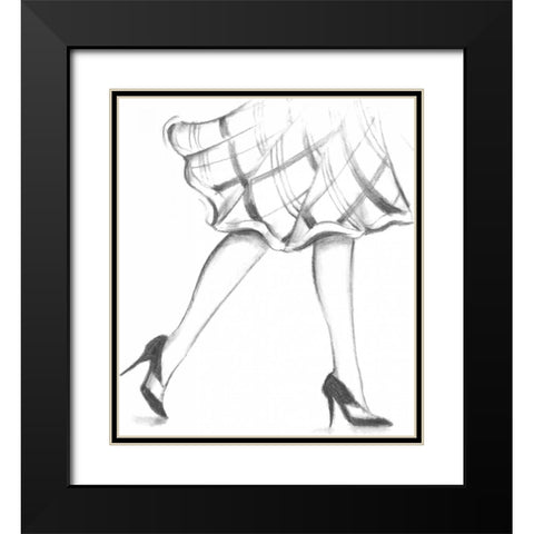Perfect Companion II Black Modern Wood Framed Art Print with Double Matting by Harper, Ethan
