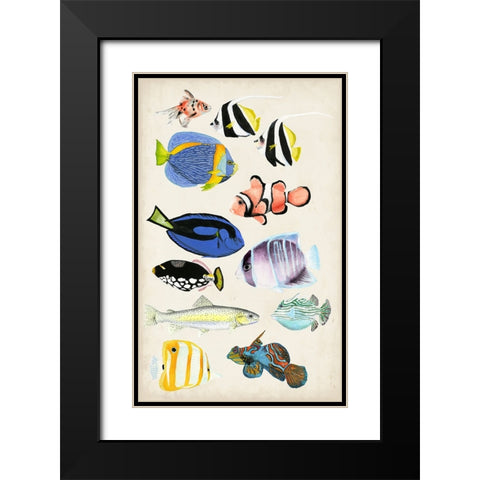 Antique Aquarium II Black Modern Wood Framed Art Print with Double Matting by McCavitt, Naomi