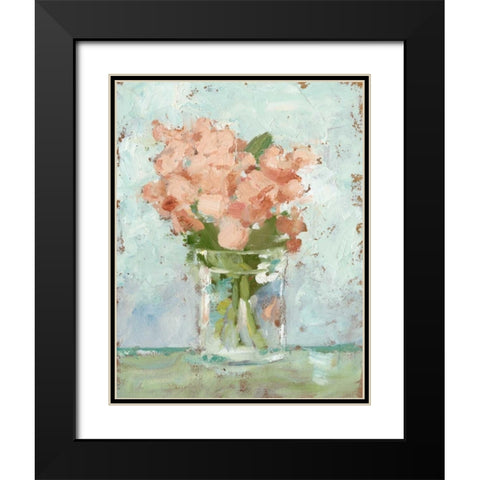 Impressionist Floral Study I Black Modern Wood Framed Art Print with Double Matting by Harper, Ethan