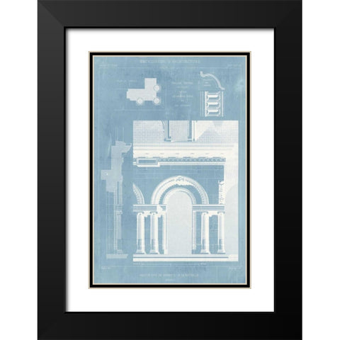 Details of French Architecture I Black Modern Wood Framed Art Print with Double Matting by Vision Studio