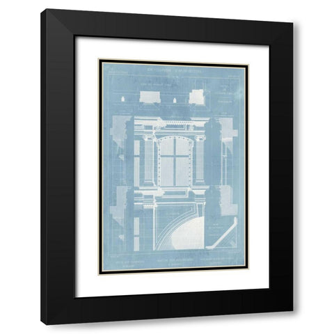 Details of French Architecture II Black Modern Wood Framed Art Print with Double Matting by Vision Studio