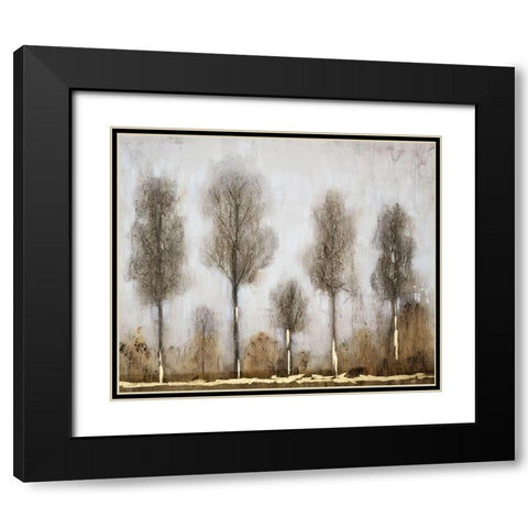 Gray Day I Black Modern Wood Framed Art Print with Double Matting by OToole, Tim