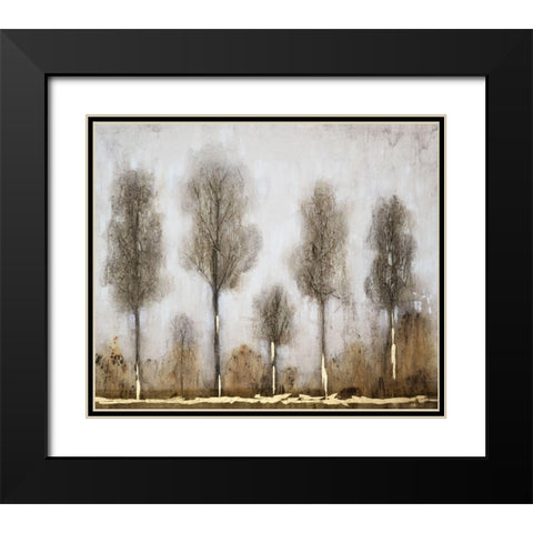 Gray Day I Black Modern Wood Framed Art Print with Double Matting by OToole, Tim