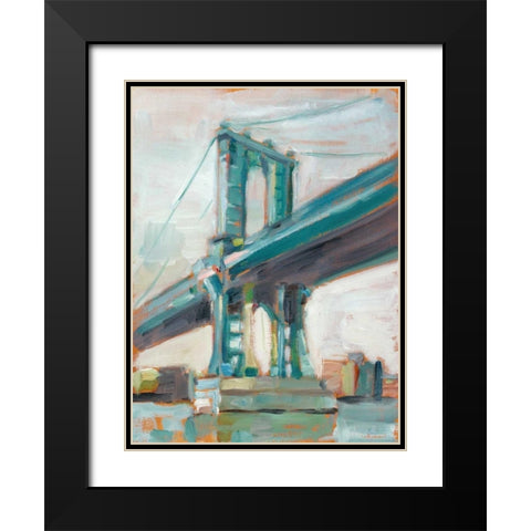 Contemporary Bridge I Black Modern Wood Framed Art Print with Double Matting by Harper, Ethan
