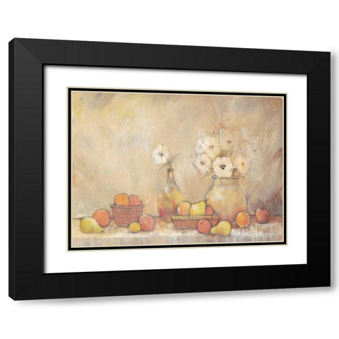 Minimalist Still Life Study I Black Modern Wood Framed Art Print with Double Matting by OToole, Tim