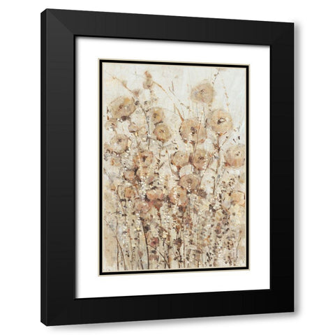 Garden Edge I Black Modern Wood Framed Art Print with Double Matting by OToole, Tim