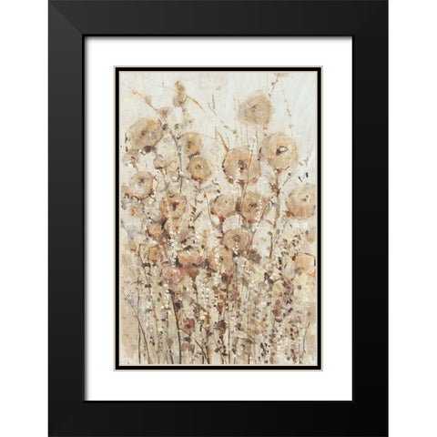 Garden Edge I Black Modern Wood Framed Art Print with Double Matting by OToole, Tim