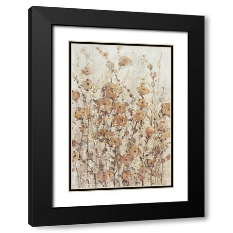 Garden Edge II Black Modern Wood Framed Art Print with Double Matting by OToole, Tim