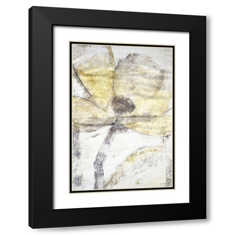 Une Fleur II Black Modern Wood Framed Art Print with Double Matting by OToole, Tim
