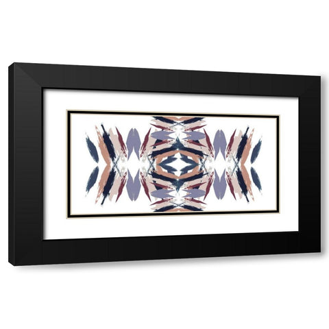 Mirror Mirror I Black Modern Wood Framed Art Print with Double Matting by Goldberger, Jennifer