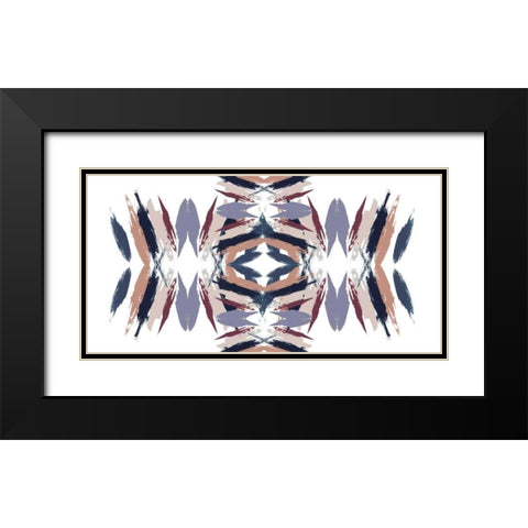 Mirror Mirror I Black Modern Wood Framed Art Print with Double Matting by Goldberger, Jennifer