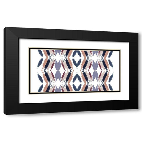 Mirror Mirror II Black Modern Wood Framed Art Print with Double Matting by Goldberger, Jennifer