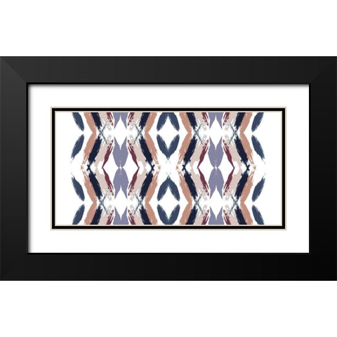 Mirror Mirror II Black Modern Wood Framed Art Print with Double Matting by Goldberger, Jennifer