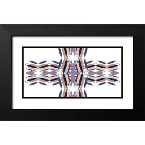 Mirror Mirror III Black Modern Wood Framed Art Print with Double Matting by Goldberger, Jennifer