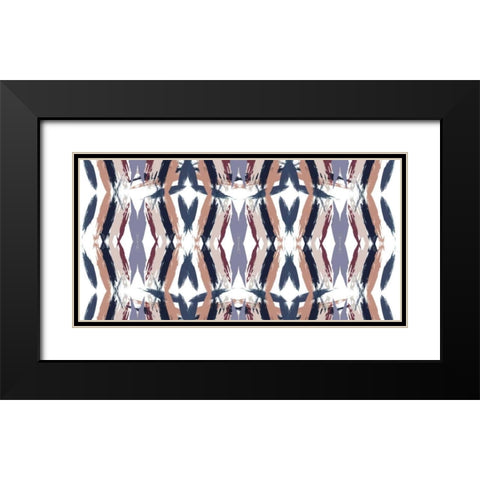 Mirror Mirror IV Black Modern Wood Framed Art Print with Double Matting by Goldberger, Jennifer