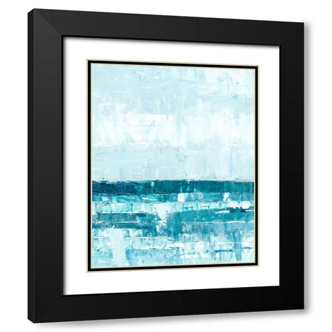 Edge of the World II Black Modern Wood Framed Art Print with Double Matting by Harper, Ethan