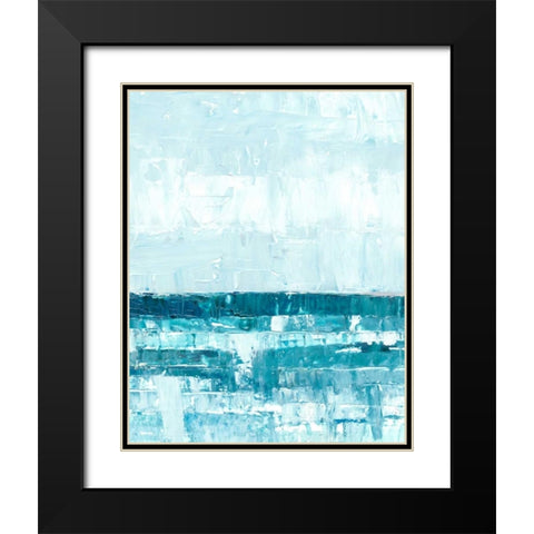 Edge of the World II Black Modern Wood Framed Art Print with Double Matting by Harper, Ethan