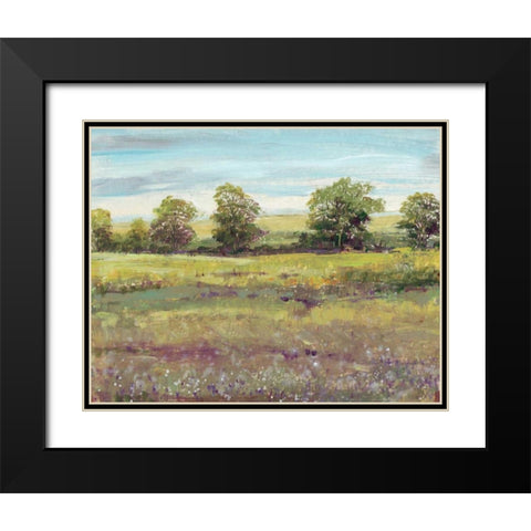 Abundant Spring I Black Modern Wood Framed Art Print with Double Matting by OToole, Tim