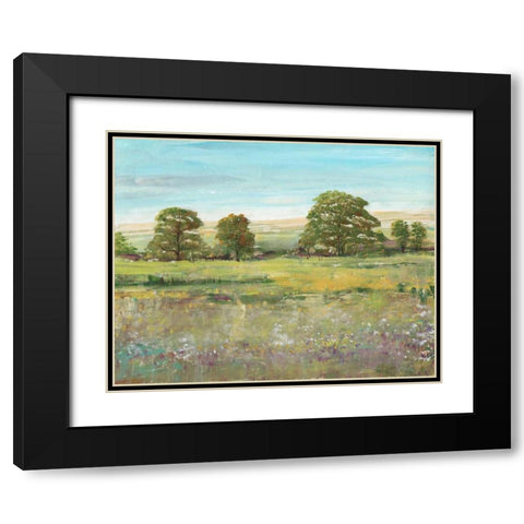 Abundant Spring II Black Modern Wood Framed Art Print with Double Matting by OToole, Tim